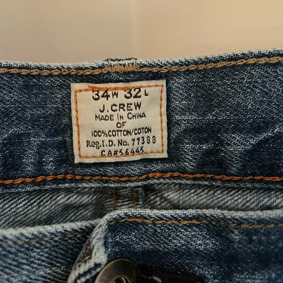 J.Crew Jeans Mens 34 x 32 - Picture 3 of 3